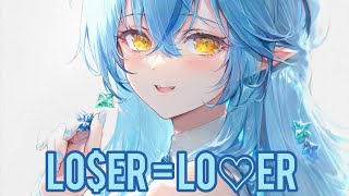 Nightcore TXT  LOSER  LOVER Lyrics [upl. by Sylvanus633]