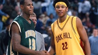 High School 12122002 StVincent StMarys vs Oak Hill Academy LeBron James [upl. by Ahtamas393]