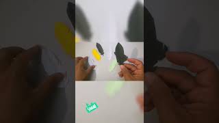 manualidades  Cómo hacer Plumas de papel shorts [upl. by Odnanref]