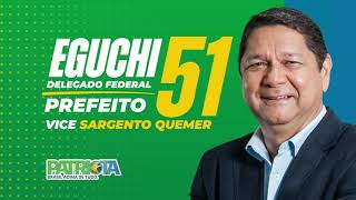 Jingles2020 quotÉ tempo de mudarquot  Delegado Everaldo Eguchi Patriota  BelémPA [upl. by Bernette69]