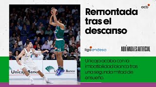 La remontada de UNICAJA para tumbar a Real Madrid  Liga Endesa 202324 [upl. by Jeramey]