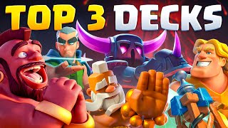 TOP 3 BEST DECKS AFTER THE NEW UPDATE 🏆 [upl. by Mika]