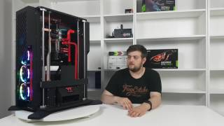 Русская сборка Tower 900 на турнире CaseMOD Invitational Season 1 Thermaltake 2017 года [upl. by Karame]