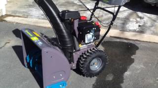 Statiks Geek Notes  Yardworks 24inch Snowblower Review [upl. by Lathrope]