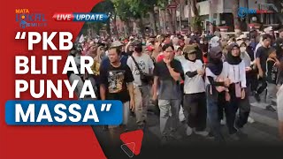 DPC PKB Kota Blitar Gelar Jalan Sehat Bareng AniesImin Ingin Tunjukkan PKB Kota Blitar Punya Massa [upl. by Dallis436]