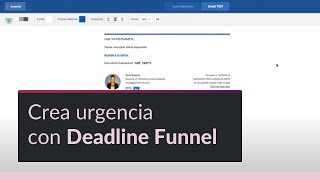 Deadline Funnel La herramienta para crear urgencia en tus embudos de marketing [upl. by Nertie]