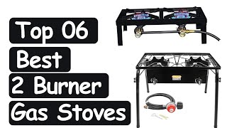 Best 2 Burner Gas Stoves 2021  Top 6 Best 2 Burner Gas Stoves Reviews [upl. by Alemahs]