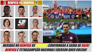 Liga 202324 Jornada 33 🔴 BENFICA VS AROUCA 🟡 ANTEVISÃO ● Benfica é tetracampeão nacional [upl. by Engen]