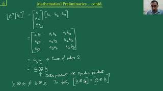 Mathematical Preliminaries – 3 Dyadic Product [upl. by Brotherson922]