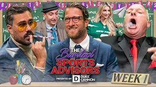 The Source Goes Clean For A Brand New Season Of Barstool Sports Advisors  Week 1 [upl. by Gross369]