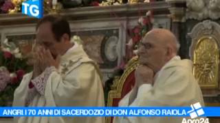 Angri Salerno I 70 anni di sacerdozio di Don Alfonso Raiola [upl. by Barna]