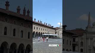 Palazzo Ducale in the heart of Vigevano italytravel [upl. by Tench]