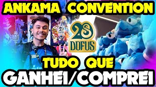 TUDO QUE GANHEICOMPREI  ANKAMA CONVENTION 20 ANOS DE DOFUS [upl. by Nnylrefinnej]