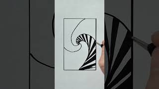 Optical illusion How to draw Very easy [upl. by Ingram]