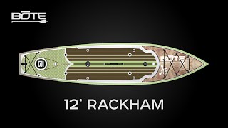 BOTE 2016 Rackham Fishing and Expedition Paddle Board [upl. by Lomaj]