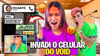 ESPIONEI O CELULAR DO VOID deu treta [upl. by Auj680]