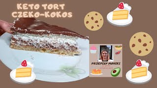 Keto tort czekoladakokos tylko 6g węglowodanów [upl. by Nalloh325]