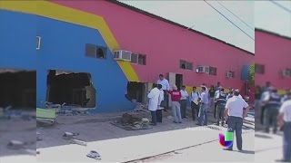 Videos indican que el incendio en una guardería donde murieron 49 niños fue provocado [upl. by Dnaletak]