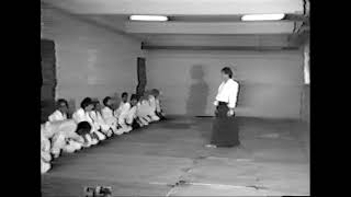 Yasunari Kitaura Sensei  Circa 1975  Aikido Embukai [upl. by Mattheus]