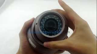 Introduction of 540TVL Waterproof Sony CCD Color Metal Dome Camera from SC2000com [upl. by Joacima]