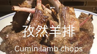 孜然羊排cumin lamb chopsshan food kitchen [upl. by Ver]