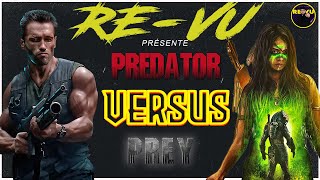 Predator 1987 VERSUS Prey 2022 Deux films Deux époques Un duel épique [upl. by Assirroc973]