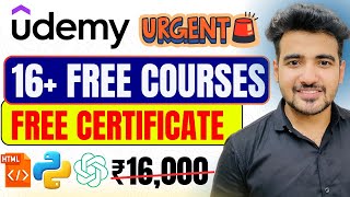 𝐋𝐢𝐦𝐢𝐭𝐞𝐝 𝐂𝐨𝐮𝐩𝐨𝐧𝐬 Udemy Free Courses With Free Certificate  Learn Top Skills Online [upl. by Navek116]