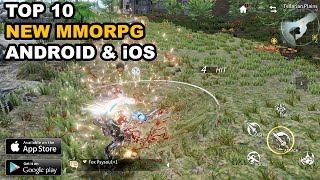 TOP 10 New MMORPG for Android iOS Mobile 2023 5 [upl. by Blackington]