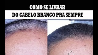 CABELO BRANCO nunca mais ADEUS cabelo Grisalho [upl. by Ylenaj267]