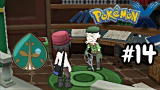 Pokemon X Walkthrough Coumarine City Gym Leader Ramos  Episode 14 [upl. by Kcirddes579]