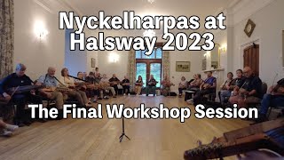 The Final Nyckelharpa Workshop Session at Halsway Manor 2024 [upl. by Sherwynd]