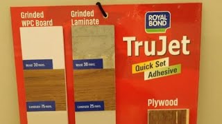 Royalbond trujet कैसे लगाते हैं trujetternding carpenter carpenterwork viral fevicol [upl. by Ottilie599]