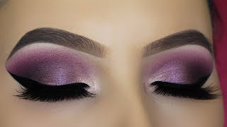 Purple Shimmer Eye Makeup Tutorial [upl. by Assisi]