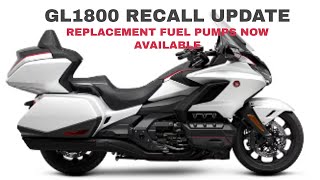 GL1800 GOLDWING REPLACEMENT FUEL PUMP INSTALLED goldwing recall news motorcycle safety ride [upl. by Micaela]