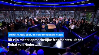 Dit zijn de meest opmerkelijke fragmenten uit het Debat van Nederland  Hart van Nederland [upl. by Nike]