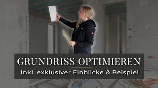 Tipps zum Grundriss optimieren Clever planen perfekt wohnen ✨ inkl Beispiel [upl. by Eiruam]