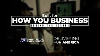 USPS Behind The Scenes 2024 quotBuilt For How You Businessquot Ad Campaign [upl. by Witherspoon323]