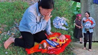 The girl and her adopted child were displaced from their home by the police officers mother [upl. by Vasti]