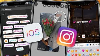 INSTAGOLD ACTUALIZADO 2024 INSTAGRAM IOS con BORDE CURVO EN REELS  NUEVAS FUENTES  ME GUSTA NOTAS [upl. by Eleda]