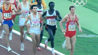 Sebastian Coes Second 1500m Gold  Los Angeles 1984 Olympic Games [upl. by Adnauqal]