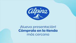 La nueva presentación de Leche Alpina llega para acompañarte con buena fuente de proteína y calcio [upl. by Cirala573]