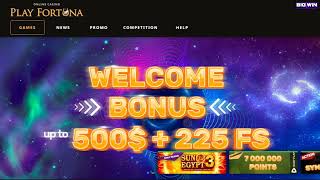 play fortune no deposit bonus code 2024play fortunaonline casino play fortuna [upl. by Juley676]