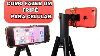 Como fazer um tripé para celular [upl. by Eugine]