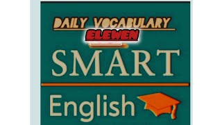 Daily English Vocabulary  11 [upl. by Aidil]