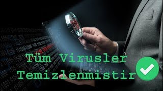 Bilgisayardaki Virüs Nasıl Temizlenir  Virüs Nasıl Silinir [upl. by Grube362]