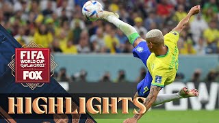 Brazil vs Serbia Highlights  2022 FIFA World Cup [upl. by Arlon]