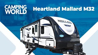 2020 Heartland Mallard M32  Travel Trailer  RV Review Camping World [upl. by Leno240]