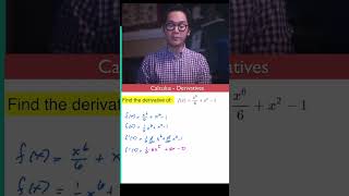 Power Rule  math in a minute calculus derivative education maths [upl. by Dnumyar933]