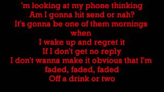 Chris Brown ft Jhene Aiko  Drunk Texting Lyrics [upl. by Notanhoj412]