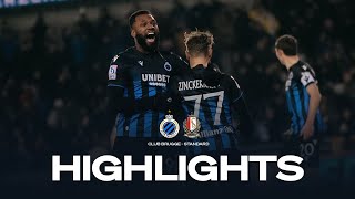 CLUB BRUGGE  STANDARD LIEGE  HIGHLIGHTS  20232024 [upl. by Enaelem]